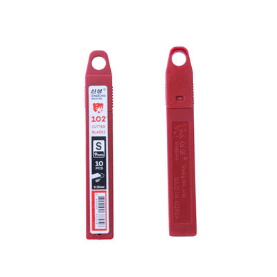 Αγορά 9mm Snap Off Box Cutter Blade SK2 Ατσάλι υψηλής ανθρακούχης γωνίας 60 μοίρες ηλεκτρονική κατασκευή