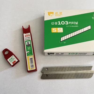 Αγορά Cutting Paper Get 9mm Cutter Blades with 0.38mm Blade Thickness and High Carbon Steel Material ηλεκτρονική κατασκευή