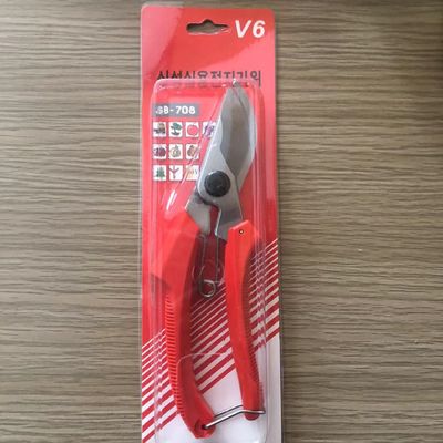 Σοβαρό φορτίο SINSEUNG SB708 Bypass Pruner Garden Scissors Χειροκίνητο εργαλείο κήπου δέντρων Τιτανίου Τσεκούρια κούρεμα