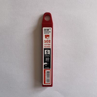 SK2 60 βαθμούς Snap Off λεπίδες για χαρτί και λεπτό πλαστικό 9mm Cutter λεπίδα επαναπλήρωση