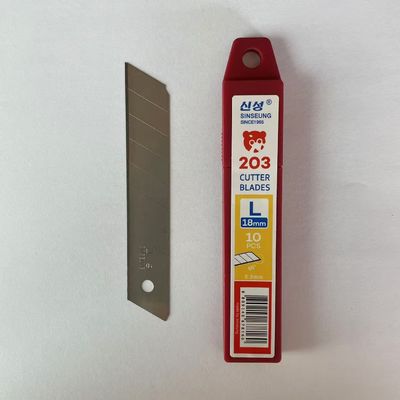 Μαχαίρια 18mm 60 Μοιρών Βαρέως Τύπου 8 Τμημάτων από Ανθρακούχο Χάλυβα SK2