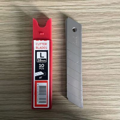 18mm λεπίδες κοπής για ομαλή και απλή κοπή πλάτος 18mm SK2 υψηλού άνθρακα χάλυβα πάχος 0,5mm