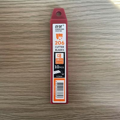Επαγγελματικά 18 mm edgers λεπίδας για ομαλή και ακριβή κοπή πλάτος 18 mm πάχος 0,5 mm