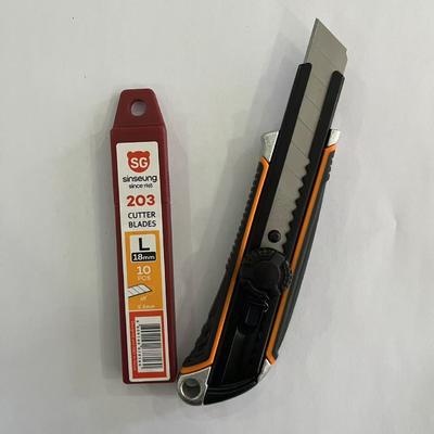18mm Blade Compatible Snap Off Drywall Utility Knife Αλουμινίου Σώμα για αντοχή και ακρίβεια