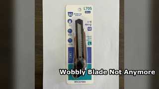 L705 Περιστροφικό πόμολο βαρέως τύπου 18mm Κόφτης Εργαλείο κοπής Ασφαλείας Έλεγχος Λεπίδων